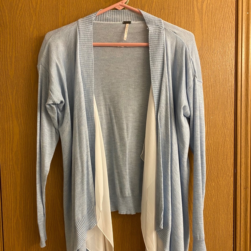 Blue Cardigan